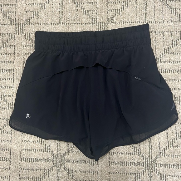 Mesh Racer Run Mid Rise 4" Short size M - Picture 5 of 8